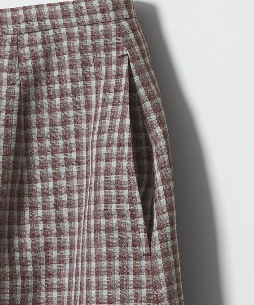 Steven Alan（スティーブンアラン）の「＜Steven Alan＞チェック ロング スカート（スカート・レディース・ライトブルー/ネイビー/ブラウン・L/M/S）」の17枚目の写真