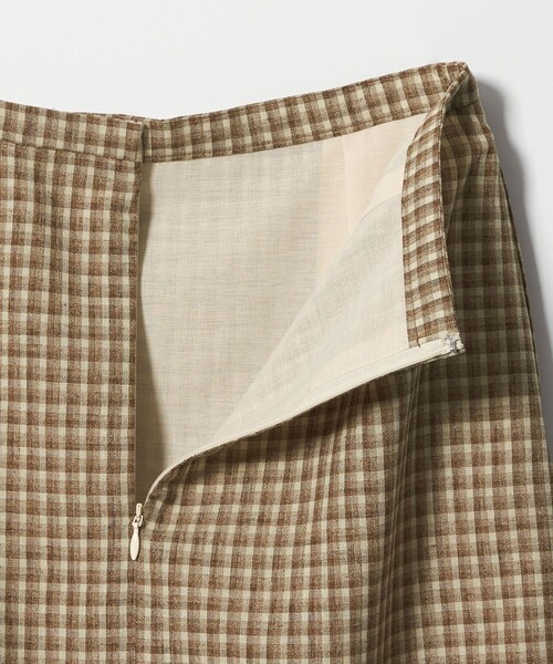 Steven Alan（スティーブンアラン）の「＜Steven Alan＞チェック ロング スカート（スカート・レディース・ライトブルー/ネイビー/ブラウン・L/M/S）」の21枚目の写真