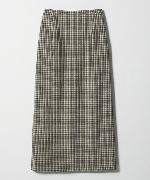 Steven Alan（スティーブンアラン）の「＜Steven Alan＞チェック ロング スカート（スカート・レディース・ライトブルー/ネイビー/ブラウン・L/M/S）」の5枚目の写真