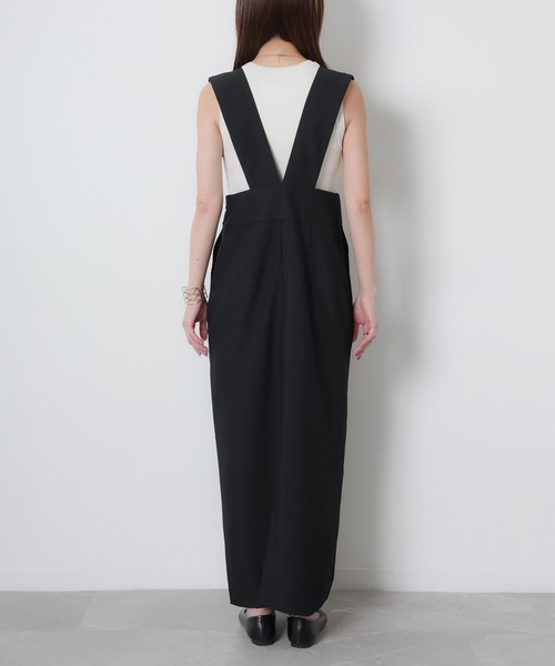 Riberry（リベリー）の「タイトジャンパースカート（ジャンパースカート・レディース・ブラック・FREE）」の21枚目の写真