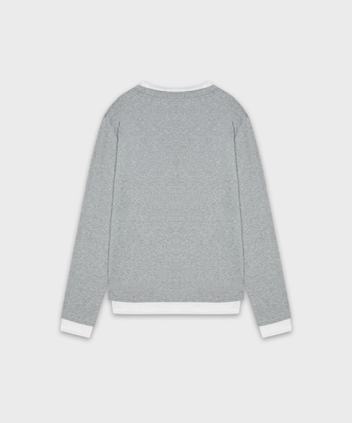 JUAN HOMME(ジュアンオム)の「レイヤードロングスリーブ (グレー)(Tシャツ/カットソー・メンズ・その他・X-LARGE/MEDIUM/LARGE)」の8枚目の写真