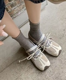 モードバレエフラットシューズ