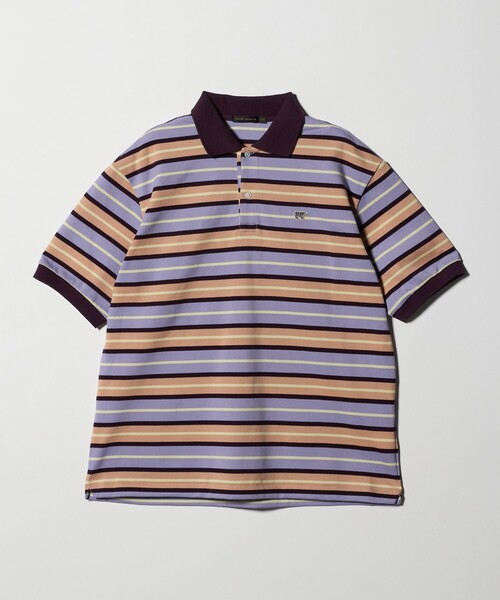 SCYE BASICS（サイベーシックス）の「＜SCYE BASICS＞マルチボーダー ピケ ポロシャツ（ポロシャツ・メンズ・その他1/その他2・40/38）」の2枚目の写真