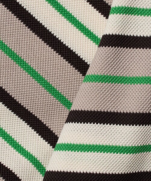 SCYE BASICS（サイベーシックス）の「＜SCYE BASICS＞マルチボーダー ピケ ポロシャツ（ポロシャツ・メンズ・その他1/その他2・40/38）」の5枚目の写真