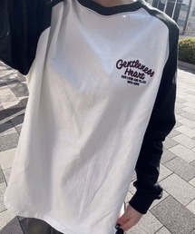 UNDERWRAPS（アンダーラップス）の「ラグランBIGロンT ワンポイントロゴ刺繍（Tシャツ/カットソー）」