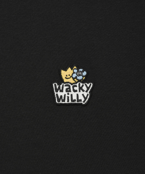 Wacky WiLLy(ワッキーウィリー)の「ダブルキキワッフル半袖Tシャツブラック(Tシャツ/カットソー・レディース・その他・SMALL/MEDIUM/LARGE/X-LARGE/XX-LARGE/X-SMALL)」の5枚目の写真