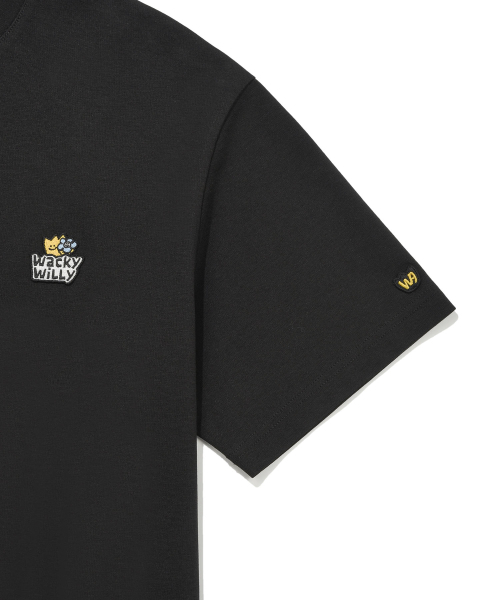 Wacky WiLLy(ワッキーウィリー)の「ダブルキキワッフル半袖Tシャツブラック(Tシャツ/カットソー・レディース・その他・SMALL/MEDIUM/LARGE/X-LARGE/XX-LARGE/X-SMALL)」の6枚目の写真