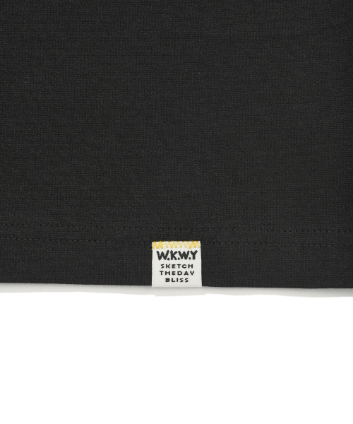 Wacky WiLLy(ワッキーウィリー)の「ダブルキキワッフル半袖Tシャツブラック(Tシャツ/カットソー・レディース・その他・SMALL/MEDIUM/LARGE/X-LARGE/XX-LARGE/X-SMALL)」の7枚目の写真