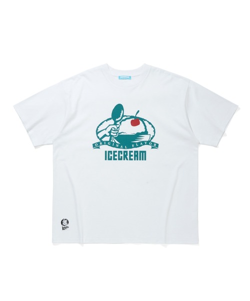 ICECREAM(アイスクリーム)の「COTTON T-SHIRT FLAVOR(Tシャツ/カットソー・メンズ・ホワイト系その他2/ブラック/ホワイト系その他・MEDIUM/LARGE/X-LARGE/SMALL)」の2枚目の写真