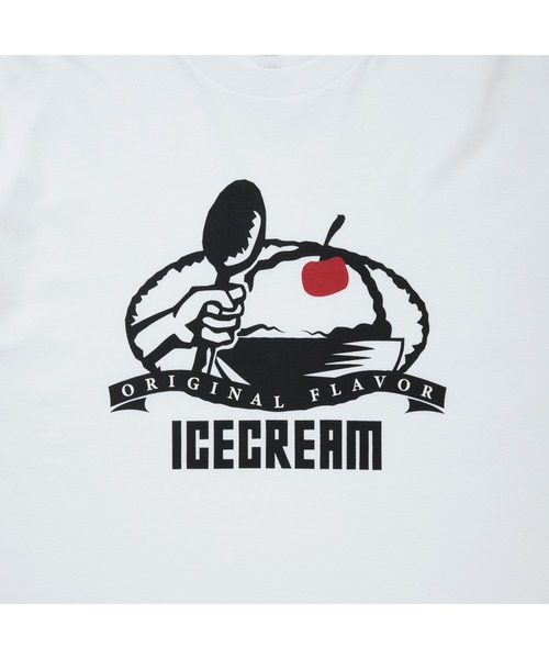 ICECREAM(アイスクリーム)の「COTTON T-SHIRT FLAVOR(Tシャツ/カットソー・メンズ・ホワイト系その他2/ブラック/ホワイト系その他・MEDIUM/LARGE/X-LARGE/SMALL)」の8枚目の写真