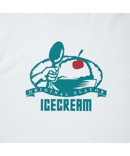 ICECREAM(アイスクリーム)の「COTTON T-SHIRT FLAVOR(Tシャツ/カットソー・メンズ・ホワイト系その他2/ブラック/ホワイト系その他・MEDIUM/LARGE/X-LARGE/SMALL)」の9枚目の写真