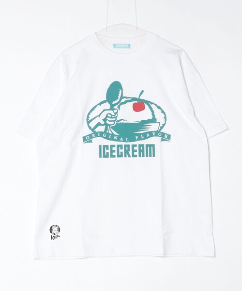 ICECREAM(アイスクリーム)の「COTTON T-SHIRT FLAVOR(Tシャツ/カットソー・メンズ・ホワイト系その他2/ブラック/ホワイト系その他・MEDIUM/LARGE/X-LARGE/SMALL)」の18枚目の写真