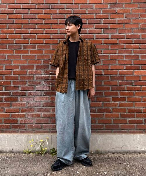REFLYPERKY(リフライパーキー)の「LX8520リネンライクイージーバンディングリラックスデニム(Aqua grayish)(デニムパンツ・メンズ・その他・LARGE/MEDIUM)」の8枚目の写真