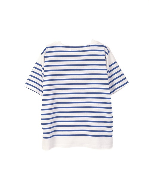 MONT KEMMEL（モンケメル）の「MONT KEMMEL / モンケメル 】バスクボーダー　ショートスリーブTシャツ（Tシャツ/カットソー・レディース・ブルー/ブラック/ホワイト・36/38）」の6枚目の写真