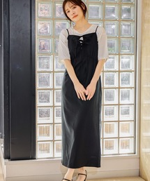 mysty woman | Wリボンキャミワンピース 666538(ワンピース)