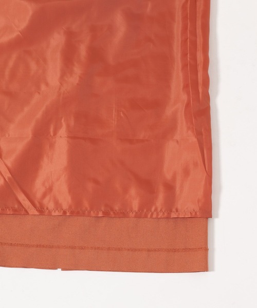 mysty woman（ミスティウーマン）の「Wリボンキャミワンピース 666538（ワンピース・レディース・ダークオレンジ/ブラック/ベージュ・FREE）」の21枚目の写真