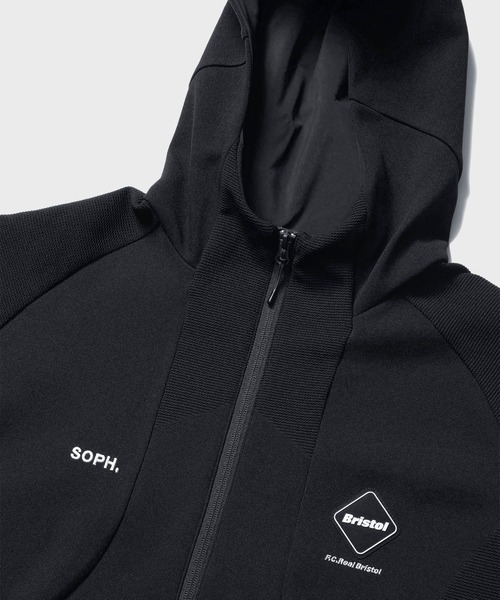 F.C.Real Bristol（エフシーレアルブリストル）の「【F.C.Real Bristol/エフシーレアルブリストル】TECH KNIT HOODIE（パーカー・メンズ・ブラック・M/L）」の2枚目の写真