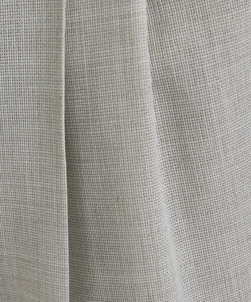 qualite(カリテ)の「【セットアップ対応】メッシュ2タックストレードパンツ/オフィスカジュアル/夏服/春服(その他パンツ・レディース・ライトベージュ・36/38)」の15枚目の写真