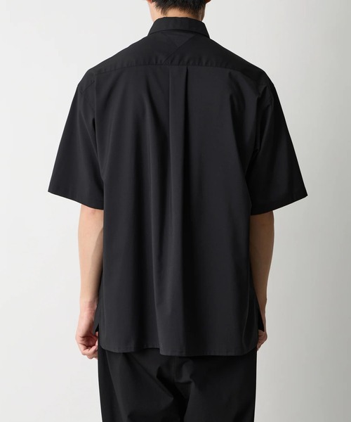 WHITE MOUNTAINEERING（ホワイトマウンテニアリング）の「【White Mountaineering / ホワイトマウンテニアリング】REGULAR COLLAR HALF SLEEVE SHIRT（シャツ/ブラウス・メンズ・ブラック・1/2）」の3枚目の写真