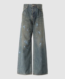 DAIRIKU | Paint Wide Denim Pants(デニムパンツ)