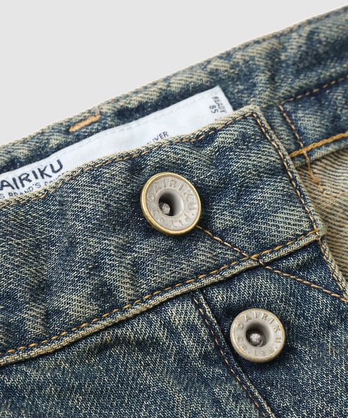 DAIRIKU(ダイリク)の「Paint Wide Denim Pants(デニムパンツ・メンズ・インディゴブルー・29(M)/31(L))」の3枚目の写真