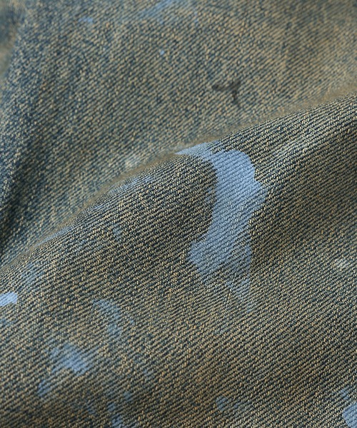 DAIRIKU(ダイリク)の「Paint Wide Denim Pants(デニムパンツ・メンズ・インディゴブルー・29(M)/31(L))」の5枚目の写真