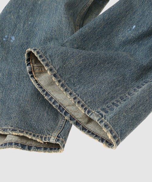 DAIRIKU(ダイリク)の「Paint Wide Denim Pants(デニムパンツ・メンズ・インディゴブルー・29(M)/31(L))」の6枚目の写真