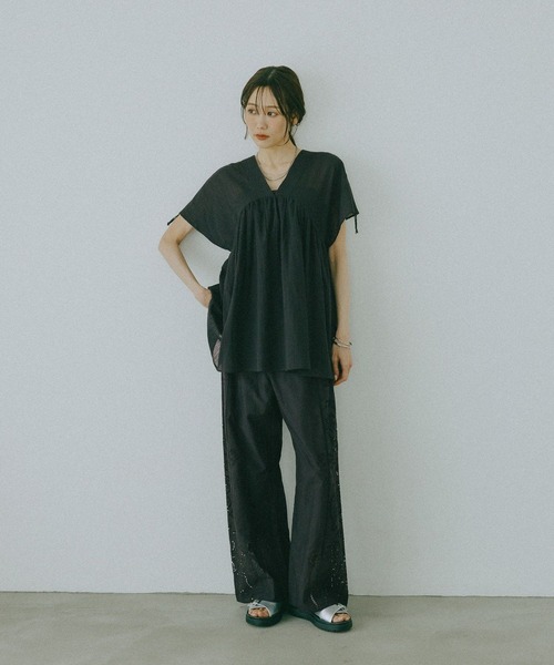 meets India/レース刺繍パンツ/625307（その他パンツ）｜GLOBAL WORK