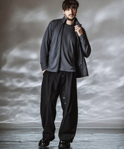 NO ID.(ノーアイディ)の「【NO ID.】Extended Trousers / エクステンデッド トラウザーズ(その他パンツ・メンズ・ブラック/グレー・2/1)」の15枚目の写真