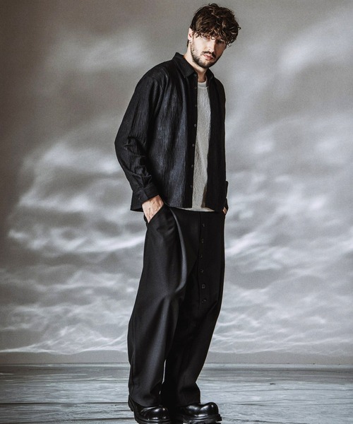 NO ID.(ノーアイディ)の「【NO ID.】Extended Trousers / エクステンデッド トラウザーズ(その他パンツ・メンズ・ブラック/グレー・2/1)」の10枚目の写真