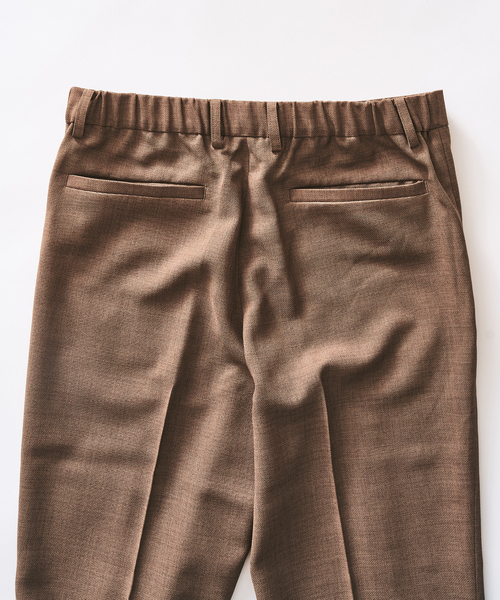 417 EDIFICE（フォーワンセブンエディフィス）の「【EVALET / エバレット】 メッシュスリムパンツ　"セットアップ着用可能"（スラックス・メンズ・グレー/アイボリー/ブラック/ベージュ・LARGE/MEDIUM/SMALL）」の7枚目の写真