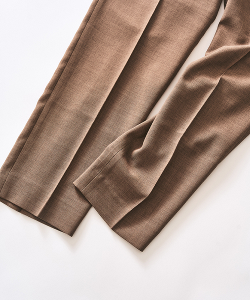 417 EDIFICE（フォーワンセブンエディフィス）の「【EVALET / エバレット】 メッシュスリムパンツ　"セットアップ着用可能"（スラックス・メンズ・グレー/アイボリー/ブラック/ベージュ・LARGE/MEDIUM/SMALL）」の8枚目の写真