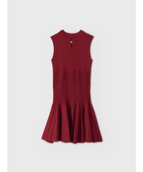 FLARE KNIT MINI DRESS（ワンピース）｜EIMY ISTOIRE（エイミー