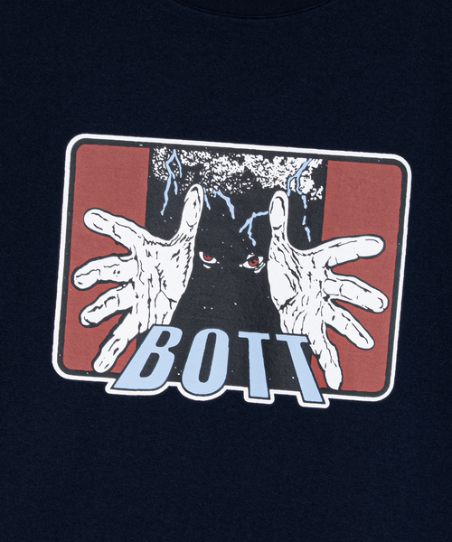 WISM(ウィズム)の「BoTT / ボット The Hands Tee(Tシャツ/カットソー・メンズ・ネイビー/ホワイト・MEDIUM/LARGE/X-LARGE)」の4枚目の写真