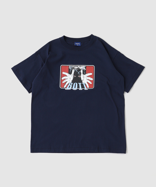 WISM(ウィズム)の「BoTT / ボット The Hands Tee(Tシャツ/カットソー・メンズ・ネイビー/ホワイト・MEDIUM/LARGE/X-LARGE)」の6枚目の写真