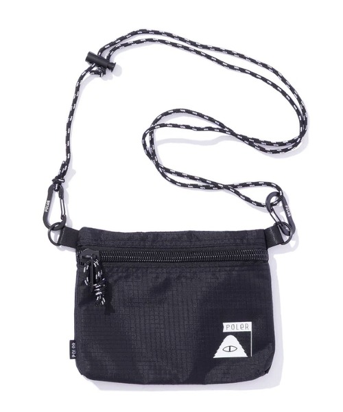 POLeR(ポーラー)の「POLER STUFFABLE POUCH(ショルダーバッグ・メンズ・ブラック/カモフラージュ・FREE)」の1枚目の写真