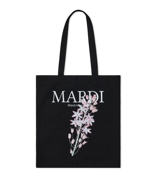 Mardi Mercredi(マルディメクルディ)の「CANVAS BAG LILIES & ROSES / キャンバス バック リリー & ローズ(エコバッグ/サブバッグ・レディース・ブラック×イエロー/ホワイト×イエロー/ホワイト×パープル/ホワイト/ホワイト×レッド/ブラック×レッド/ブラック/ホワイト×ピンク/ブラック×ピンク/ブラック×パープル・FREE)」の10枚目の写真