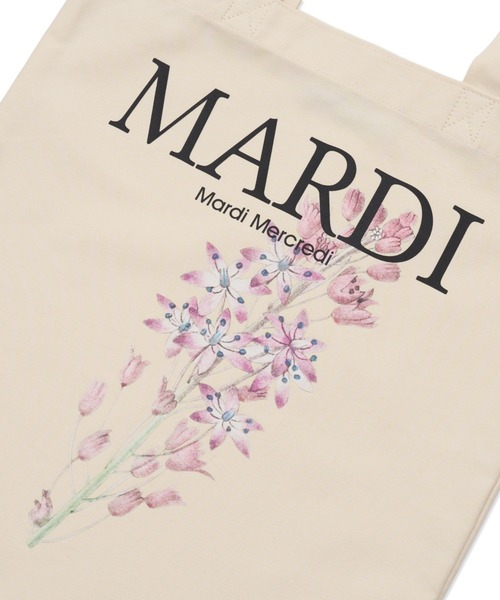 Mardi Mercredi(マルディメクルディ)の「CANVAS BAG LILIES & ROSES / キャンバス バック リリー & ローズ(エコバッグ/サブバッグ・レディース・ブラック×イエロー/ホワイト×イエロー/ホワイト×パープル/ホワイト/ホワイト×レッド/ブラック×レッド/ブラック/ホワイト×ピンク/ブラック×ピンク/ブラック×パープル・FREE)」の22枚目の写真