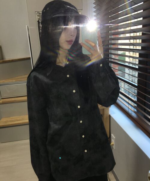 CORNERBLESS(コーナーブレス)の「WASHED NAVY CAMO LONG SLEEVE SHIRTS(シャツ/ブラウス・レディース・その他・MEDIUM/LARGE/X-LARGE)」の9枚目の写真
