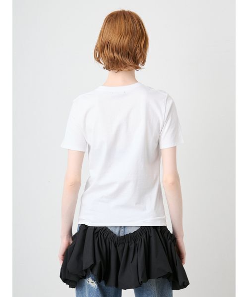 SORIN(ソリン )の「Lace Cutwork Tshirt/レースカットワークTシャツ(Tシャツ/カットソー・レディース・ブラック/ホワイト・38)」の22枚目の写真
