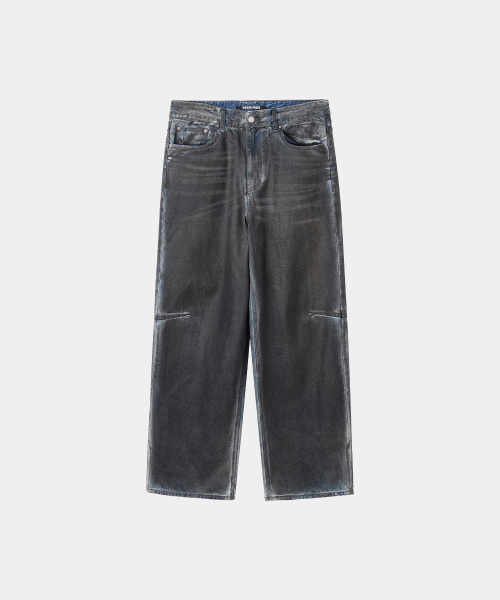 MAISON MINED(メゾンミネド)の「DARK WAX COATED DENIM PANTS BLUE(デニムパンツ・メンズ・その他・SMALL/MEDIUM/LARGE)」の7枚目の写真