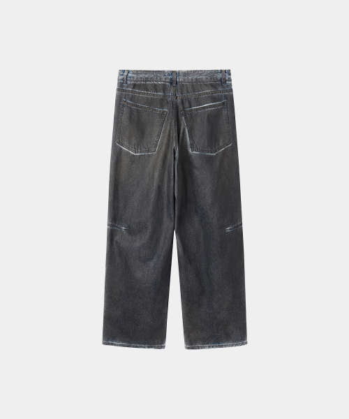 MAISON MINED(メゾンミネド)の「DARK WAX COATED DENIM PANTS BLUE(デニムパンツ・メンズ・その他・SMALL/MEDIUM/LARGE)」の8枚目の写真