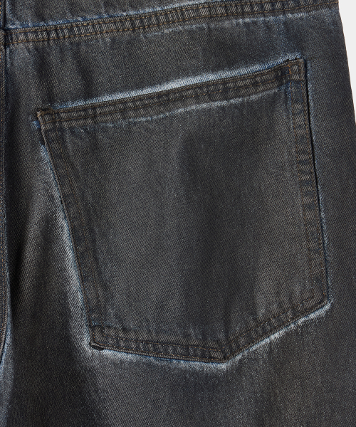 MAISON MINED(メゾンミネド)の「DARK WAX COATED DENIM PANTS BLUE(デニムパンツ・メンズ・その他・SMALL/MEDIUM/LARGE)」の12枚目の写真