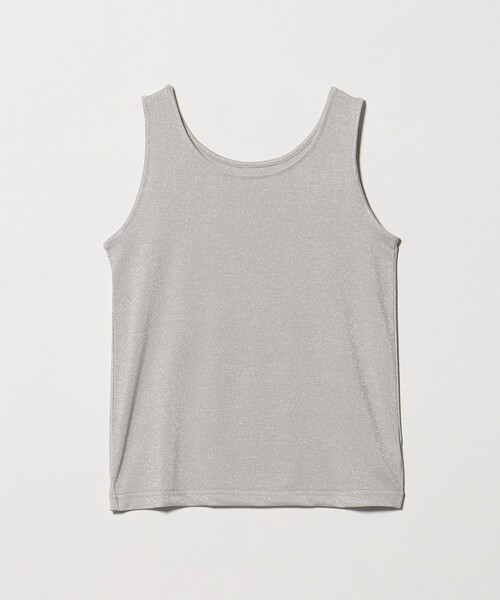 A DAY IN THE LIFE UNITED ARROWS（アデイインザライフユナイテッドアローズ）の「ラメ ベア タンクトップ＜A DAY IN THE LIFE＞（Tシャツ/カットソー・レディース・ライトグレー/その他1/ブラック・FREE）」の10枚目の写真