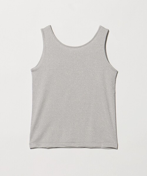 A DAY IN THE LIFE UNITED ARROWS（アデイインザライフユナイテッドアローズ）の「ラメ ベア タンクトップ＜A DAY IN THE LIFE＞（Tシャツ/カットソー・レディース・ライトグレー/その他1/ブラック・FREE）」の11枚目の写真
