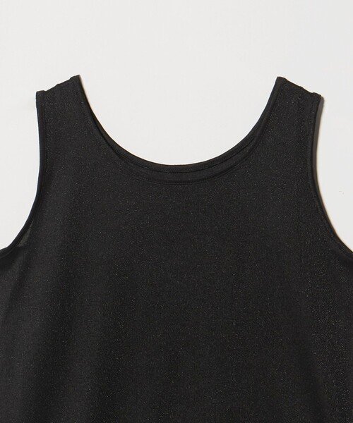 A DAY IN THE LIFE UNITED ARROWS（アデイインザライフユナイテッドアローズ）の「ラメ ベア タンクトップ＜A DAY IN THE LIFE＞（Tシャツ/カットソー・レディース・ライトグレー/その他1/ブラック・FREE）」の15枚目の写真