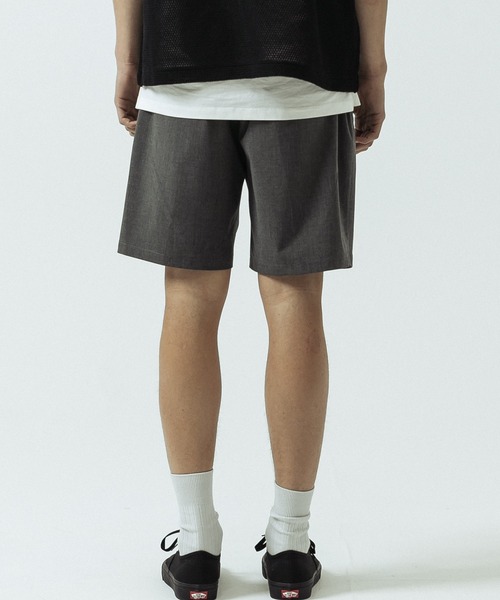 SLICK(スリック)の「【SLICK/スリック】T/R Stretch Two Tuck Easy Shorts/T/Rストレッチツータックイージーショーツ(その他パンツ・メンズ・ブラック/チャコールグレー・1/2/3)」の13枚目の写真