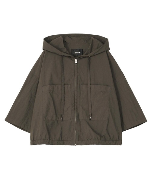 ZUCCa（ズッカ）の「LIGHT SHELL TAFFETA / S（ブルゾン・レディース・ネイビー/ダークグレー・M size）」の2枚目の写真