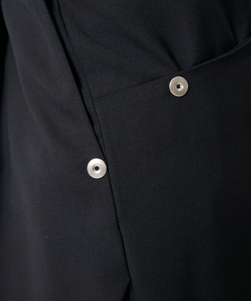CONZ(コンズ)の「summer carve leg trousers super 110(スラックス・メンズ・ライトグレー/ブルーグレー/ブラック/ストライプ・1/3/2)」の10枚目の写真