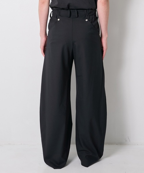 CONZ(コンズ)の「summer carve leg trousers super 110(スラックス・メンズ・ライトグレー/ブルーグレー/ブラック/ストライプ・1/3/2)」の8枚目の写真